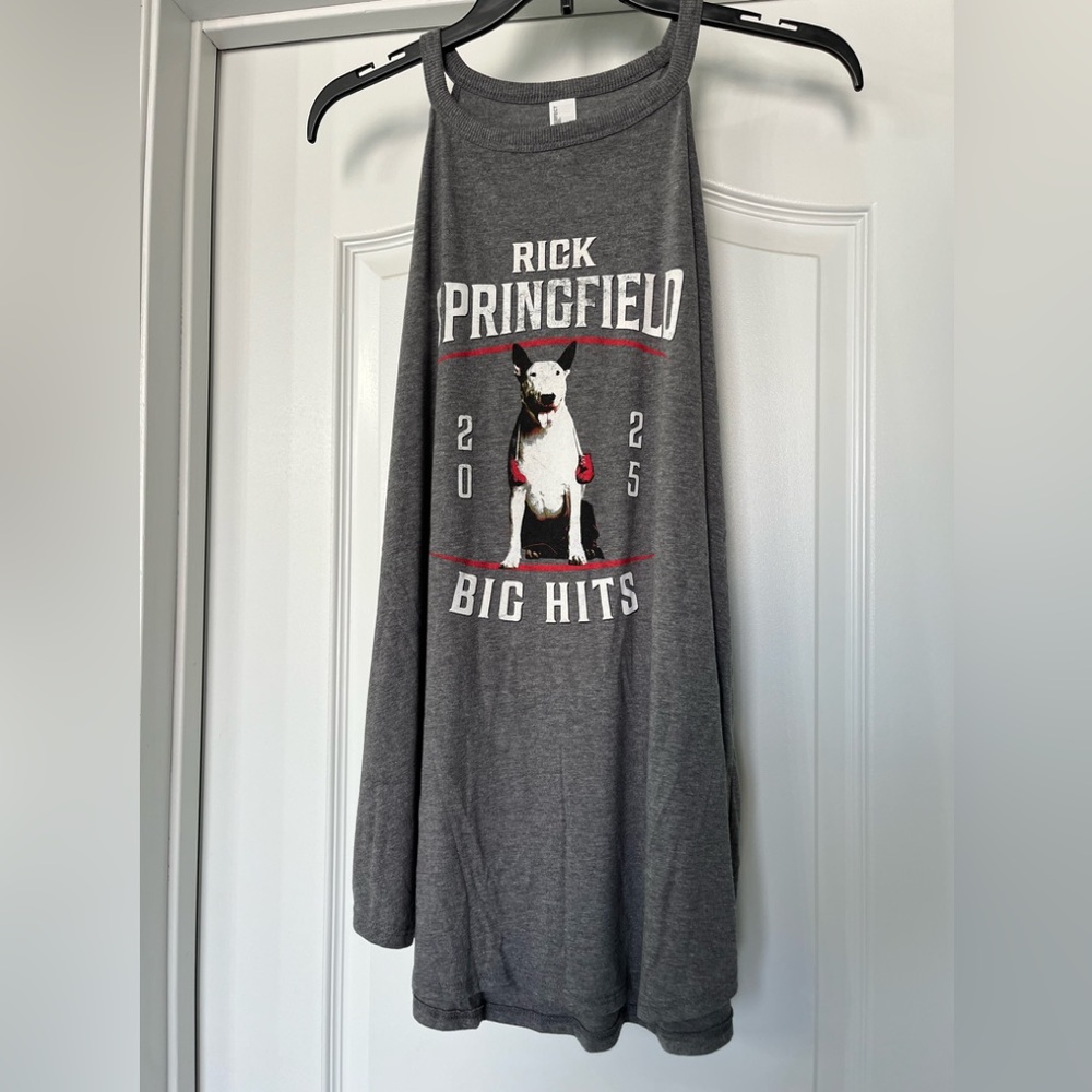 Rick Springfield Graphic Concert Tank, 2025 Tour, XXL